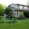 Joyin Triangular Mega White Spider Web Decoration 23 x 18ft - Halloween Decorations