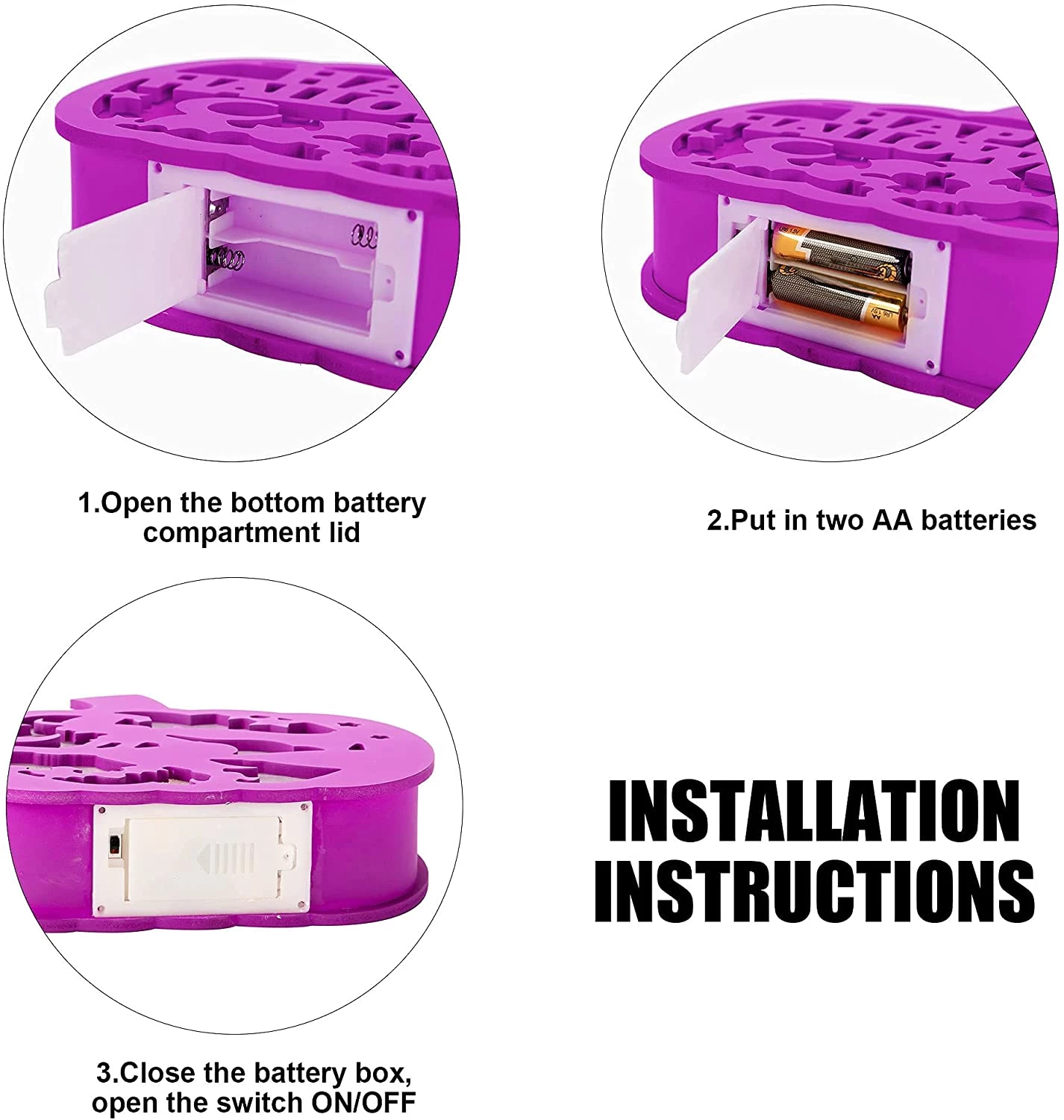 Joyin Lighted Pumpkin Shadow Box (Witch) - Halloween Decorations - Image 5