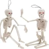 Joyin 2pcs Skeleton Decoration with Red Light Eyes 16in - Halloween Decorations