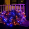 Joiedomi 300 LED Black Wire Net Lights (Orange & Purple) - Halloween Decorations