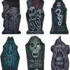 Joyin 6Pcs Tombstone With Snake Design Decorations 17in - Halloween Decorations