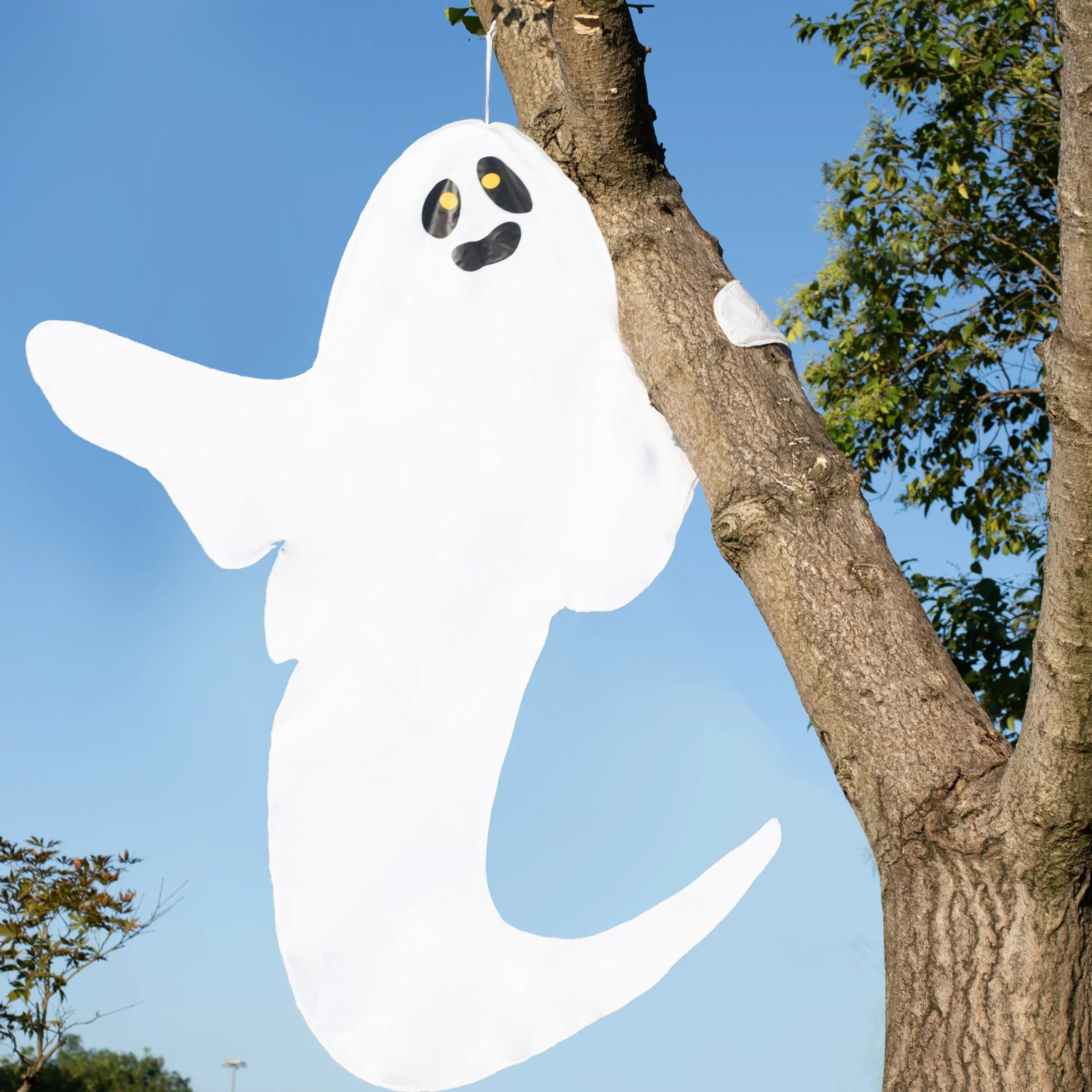 Joyin Halloween Cute Ghost Tree Hugger 50in - Halloween Decorations