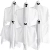 Joyin 6Pcs White Ghost With Spring 27.5in - Halloween Decorations