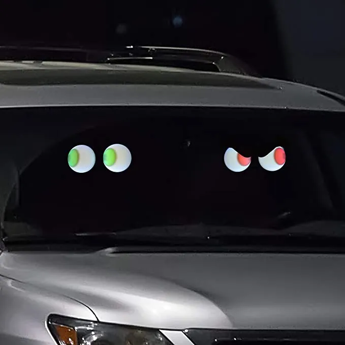 Joiedomi 3Pcs Halloween Animated Flashing Peeping Eyes - Halloween Decorations - Image 5