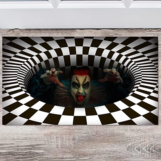 Joyin Halloween 3D Vortex Doormat 30in x 17in - Halloween Decorations - Image 6