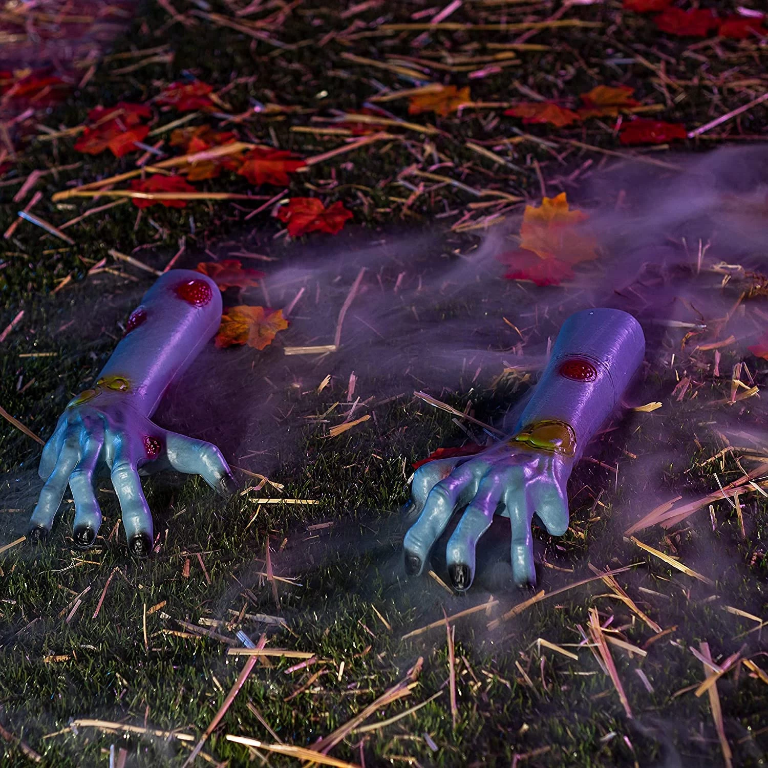 Joyin Zombie Hands with Lawn Stakes - Halloween Decorations - Image 3