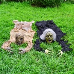 Joyin 2Pcs Scary Halloween Zombie Groundbreaker 67in - Halloween Decorations