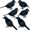 Joyin 6pcs Halloween Crow Decorations - Halloween Decorations