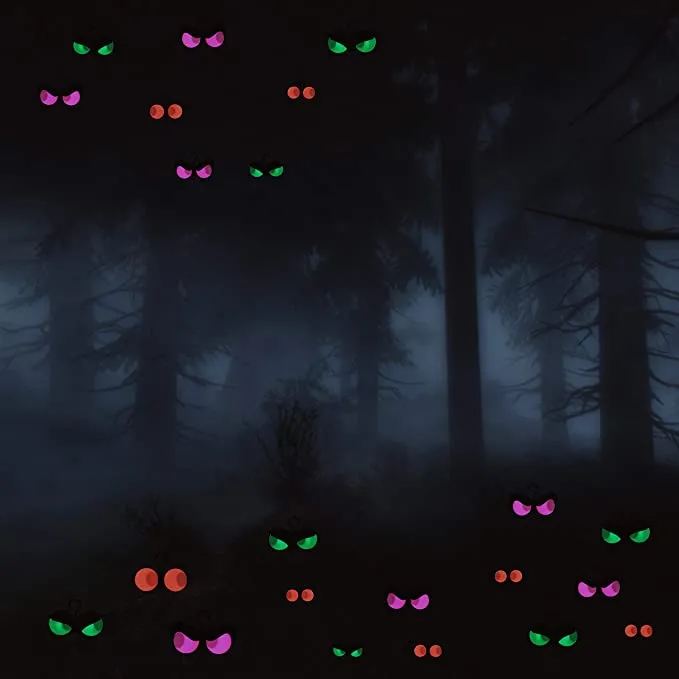 Joiedomi 3Pcs Halloween Animated Flashing Peeping Eyes - Halloween Decorations - Image 4