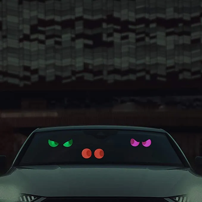 Joiedomi 3Pcs Halloween Animated Flashing Peeping Eyes - Halloween Decorations - Image 6