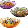 Joyin 3Pcs Large Spider Web Plastic Bowls - Halloween Decorations