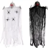 Joyin 2Pcs Lighted Hanging Skeleton Ghosts (Black & White) 40in - Halloween Decorations