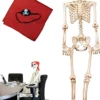 Joyin Posable Skeleton Halloween Decoration 5ft - Halloween Decorations