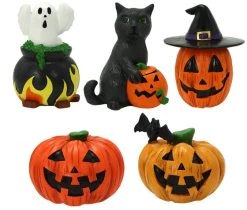 Joyin 5Pcs Halloween Miniature Figurines - Halloween Decorations