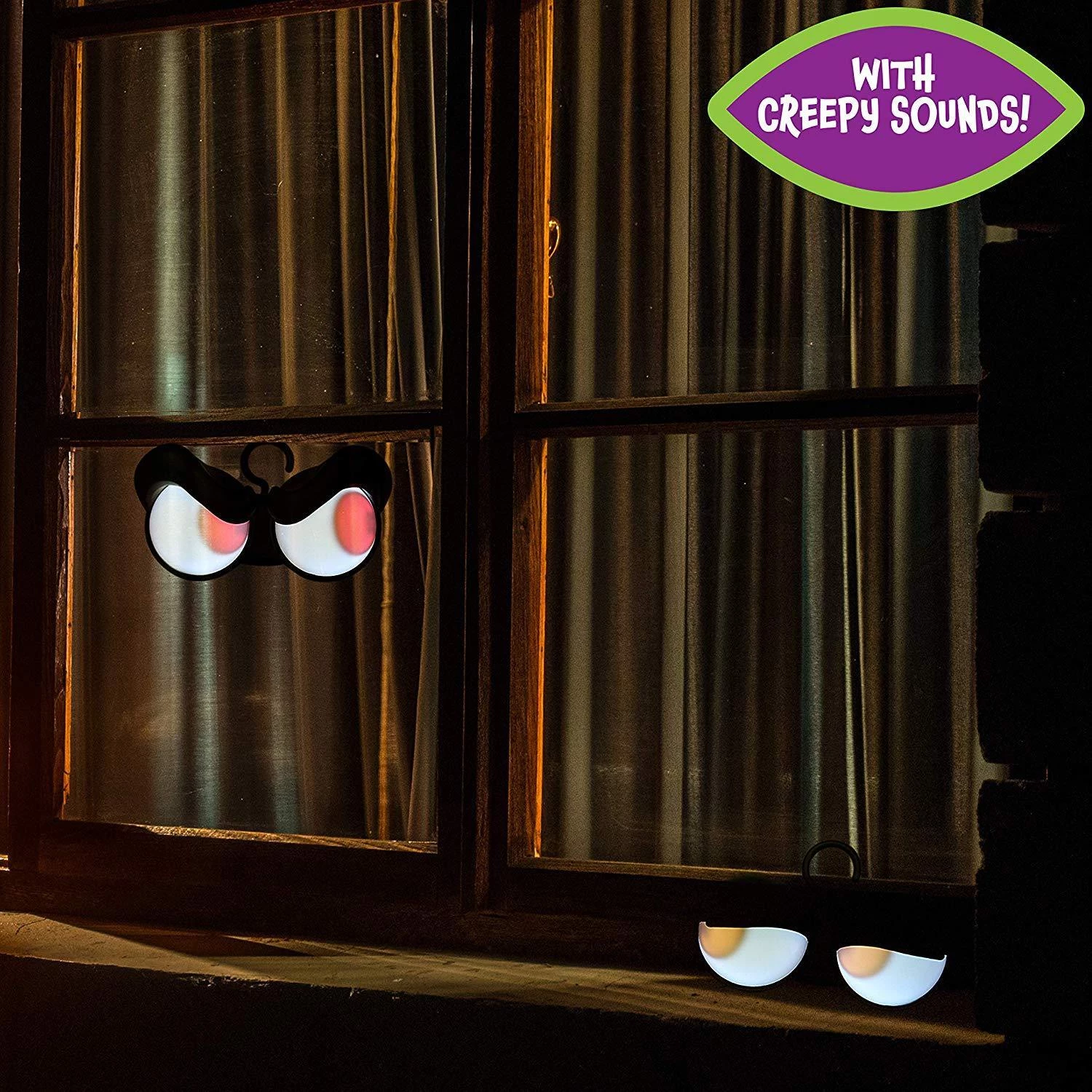 Joiedomi 3Pcs Halloween Animated Flashing Peeping Eyes - Halloween Decorations - Image 3